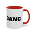 Coffee Gang Custom Accent Coffee Mug 11 oz