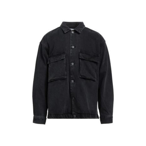 Simons Obey Morrison Black Denim Jacket