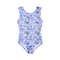George Girls' Funky Waves Printed Tank Leotard, Small 6/7 - MGworld