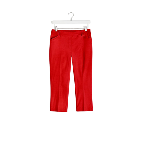 The Iconic Red Reitmans Pull On Cropped Pants, Size 20 - MGworld