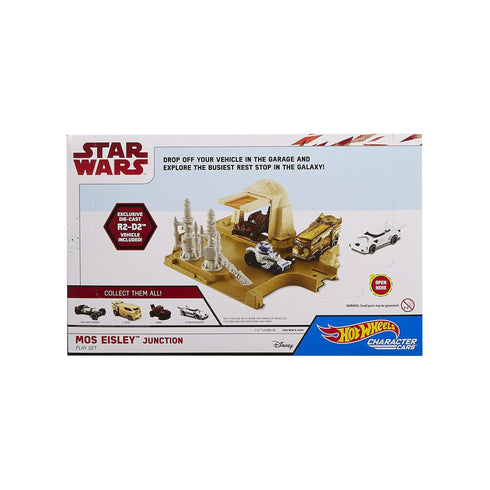 Hot Wheels Star Wars: The Last Jedi Mos Eisley Junction Character Car Playset - MGworld