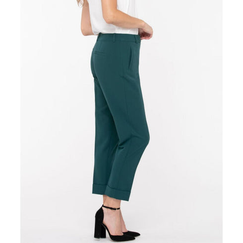 Ricki's Women's Green Slim Cuffed Ankle Pant