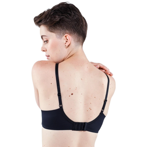 Understance Dahlia Wireless Push-Up Bralette, Black | 32A