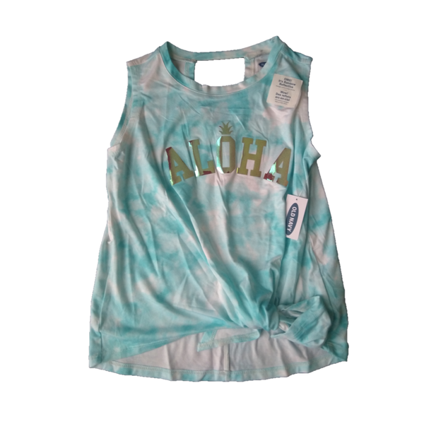 Old Navy Kids Tye and Dye Aloha Tee, Small (6-7) - MGworld