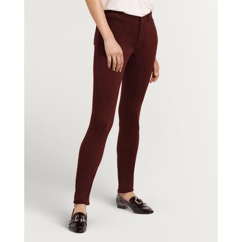 Pantalon large PrettyLittleThing en similicuir chocolat avec plis | 6 États-Unis